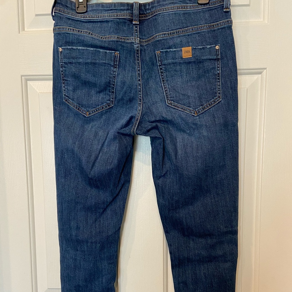 Zara distressed jeans